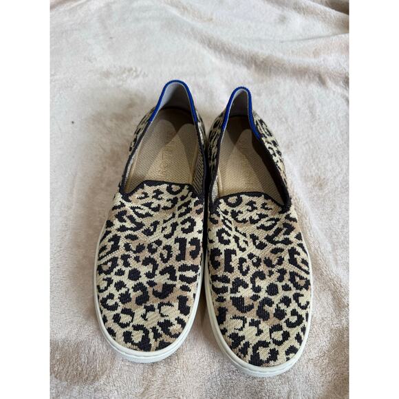 Rothy’s the original slip on sneaker desert leopard cat women’s size 7.5 - Picture 5 of 6